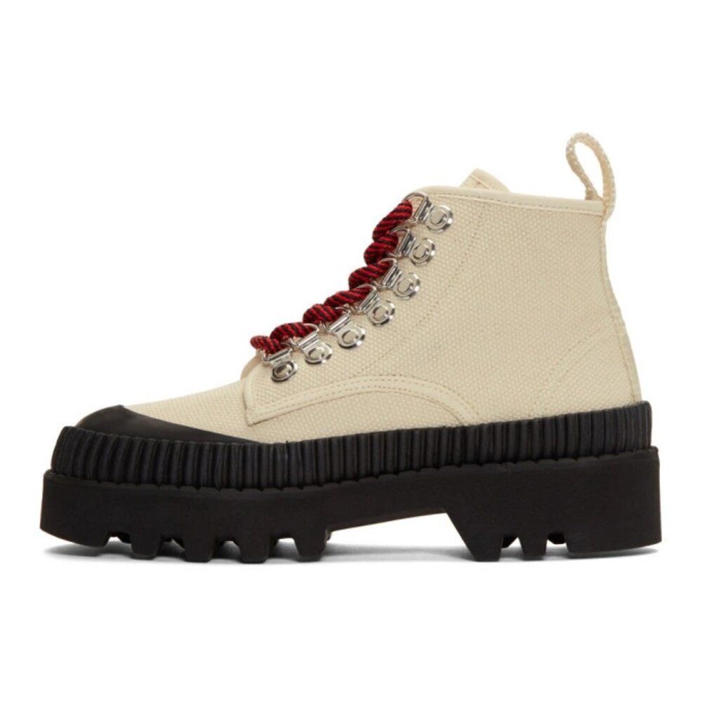 NIB Authentic Proenza Schouler Off-White Lug Sole Boots - Picture 9 of 10